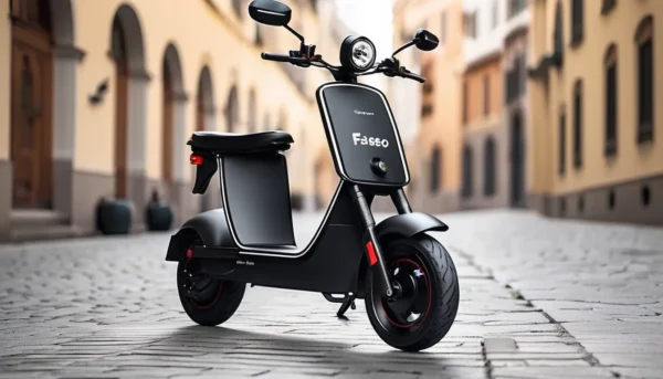 FasNeo S1 Electric Scooter for Adults | Non RTO EV with 60-80Km Range, Waterproof BLDC Motor, 32AH 60V Lead Acid Battery, Tubeless Tyre, Reverse Mode - Image 4